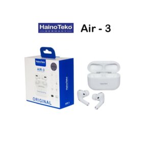 haino teko air3 true wireless earbuds noise cancelling touch sensor bluetooth 5.0 free silicon cover with hook