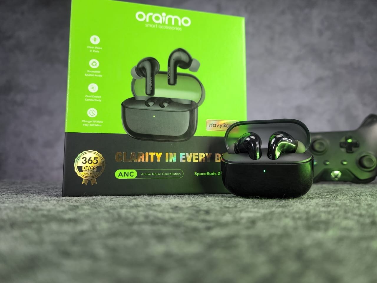 oraimo SpaceBuds Z ANC True Wireless Earbuds with Spatial Audio (OTW-625) 1 oraimo spacebuds z anc true wireless earbuds with spatial audio (otw 625)