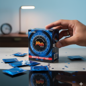Home 22 Josh Delay Condoms - Imported Pocket Pack (12 x 3 Pieces) - Premium Quality