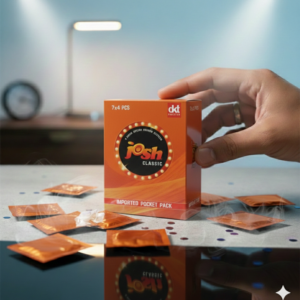 Home 21 Josh Classic Condoms - Imported Pocket Pack (7 x 4 Pieces) - High Quality Latex