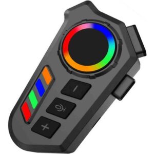 Home 15 Remote control with color wheel, volume, and power buttons for electronic devices.