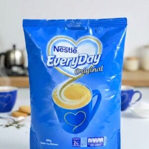 Home 16 Nestle EveryDay Original Tea Whitener Powder for rich, creamy tea. 560g pouch, ideal for daily use.