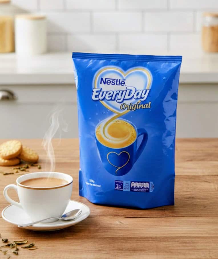 Nestle EveryDay Original Tea Whitener Powder - 560g Pouch 3 Nestle EveryDay Original Tea Whitener Powder for creamy tea, 560g pouch.